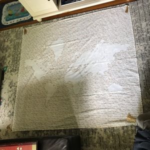 BEAUTIFUL World Map Tapestry